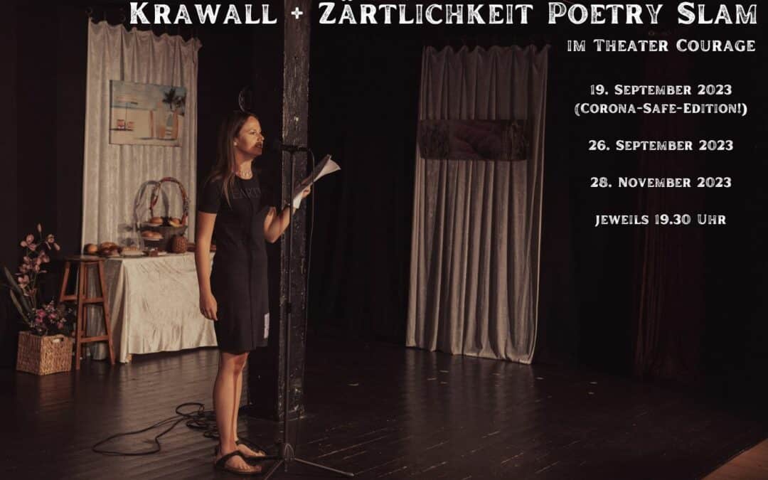 ABGESAGT — Krawall + Zärtlichkeit Poetry Slam | CORONA-SAFE-Edition | Essen-Rüttenscheid