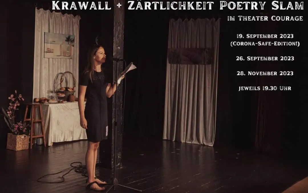ABGESAGT — Krawall + Zärtlichkeit Poetry Slam | CORONA-SAFE-Edition | Essen-Rüttenscheid