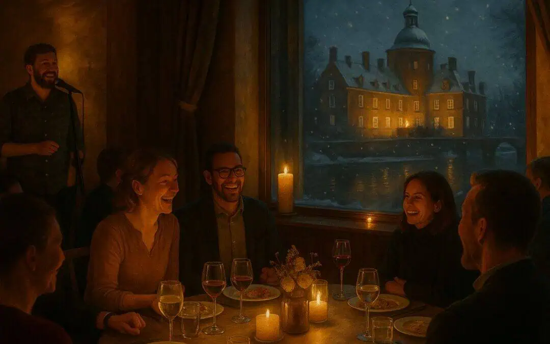 Geschichten & Genuss 🧑‍🍳| Poetry Slam, Comedy & gutes Essen an der Wasserburg Anholt | 13.11.2025